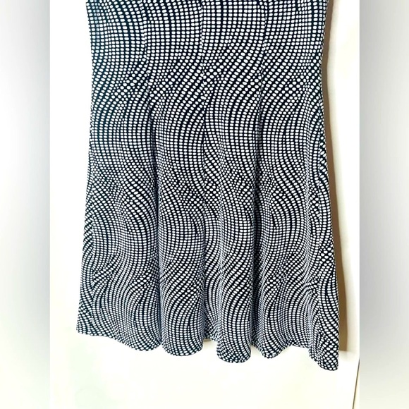 Frank Lyman Swing Black & White Dress - Picture 7 of 7